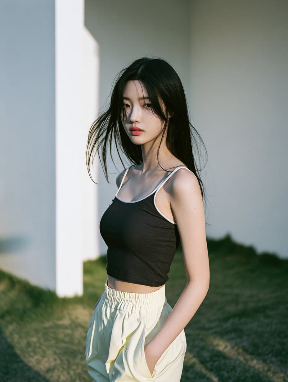 Fashion editorial shot